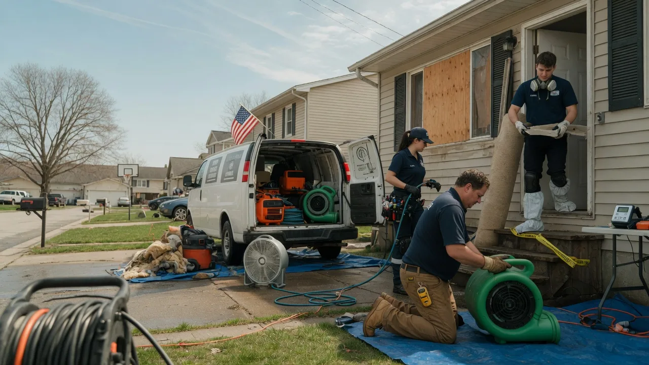 Water Damage Restoration in Woodward, OK near me